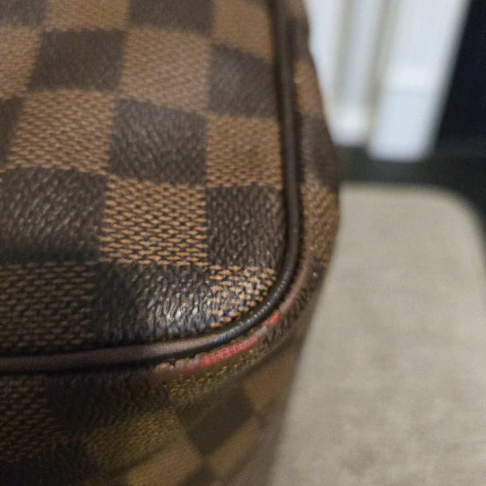 Louis Vuitton Brown Damier Speedy Tote Size 30 - Picture 7 of 16